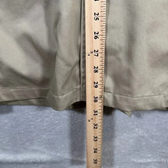 Duluth Trading Co Men's Large Chore Jacket Work Blazer Khaki Beige Elbow Patches - Picture 11 of 11